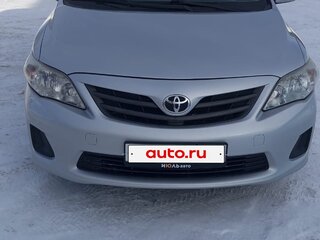 2012 Toyota Corolla X (E140, E150) Рестайлинг, серебристый, 1350000 рублей, вид 1