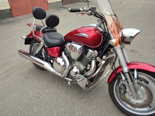 2003 Honda VTX 1800, красный, 670000 рублей, вид 2