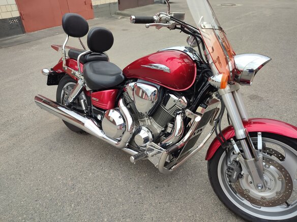 2003 Honda VTX 1800, красный, 670000 рублей - вид 1