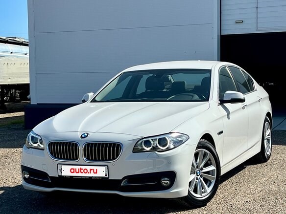 2014 BMW 5 серии 520i VI (F10/F11/F07) Рестайлинг, белый, 4100000 рублей