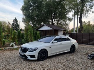 2014 Mercedes-Benz S-Класс AMG 63 AMG Long III (W222, C217), белый, 3000000 рублей, вид 1