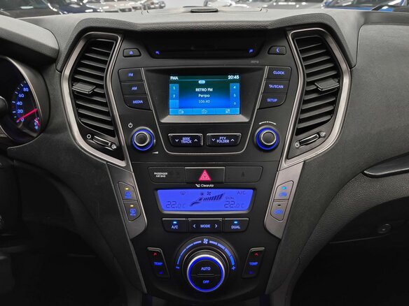 2014 Hyundai Santa Fe III, чёрный - вид 14