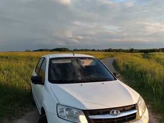2018 Lada (ВАЗ) Granta I, белый, 500000 рублей, вид 4