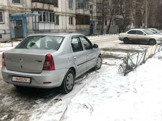 2013 Renault Logan I Рестайлинг, серый, 310000 рублей, вид 3