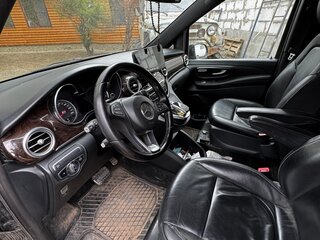2019 Mercedes-Benz V-Класс Long 220 d длинный III (W447) Рестайлинг, чёрный, 4260000 рублей, вид 4