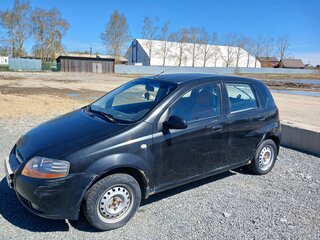 2006 Chevrolet Aveo I, чёрный, 300000 рублей, вид 4