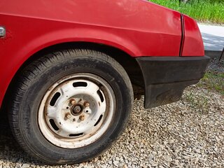 1986 Lada (ВАЗ) 2108 21086, красный, 85000 рублей, вид 1