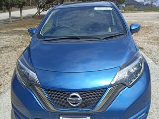 2018 Nissan Note e-Power II Рестайлинг, синий, 1500000 рублей, вид 4