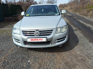 2009 Volkswagen Touareg I Рестайлинг, серый, 1250000 рублей, вид 5