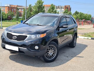 2011 Kia Sorento II, чёрный, 1320000 рублей, вид 1