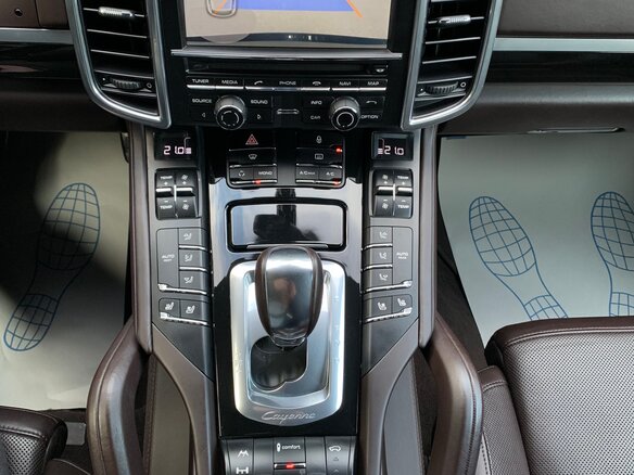 2012 Porsche Cayenne S II (958), синий, 3300000 рублей - вид 21