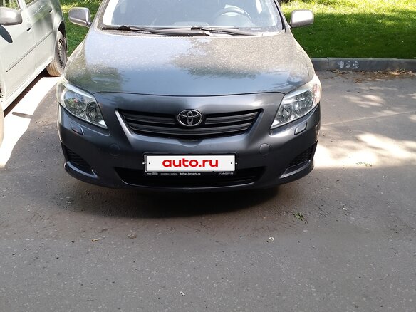 2008 Toyota Corolla X (E140, E150), серый, 695000 рублей - вид 2