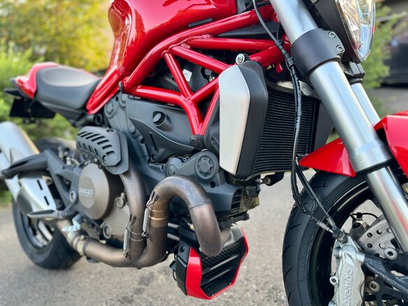 2015 Ducati Monster 1200, красный, 760000 рублей - вид 12