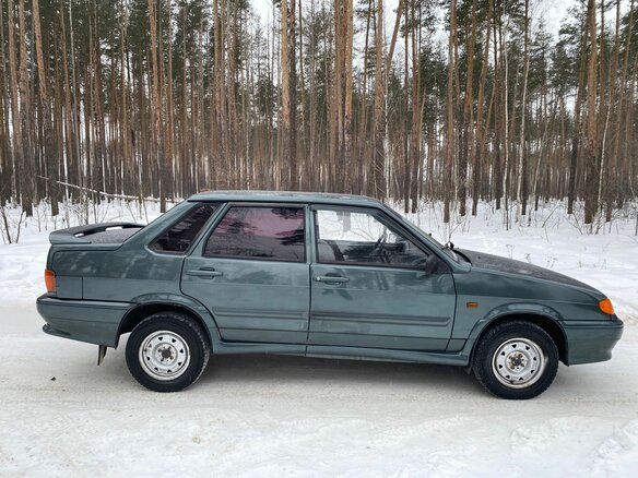 2011 Lada (ВАЗ) 2115, зелёный, 267000 рублей - вид 4