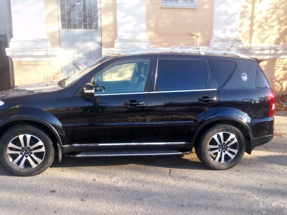 2013 SsangYong Rexton III, чёрный - вид 2