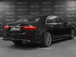 2024 Mercedes-Benz S-Класс 500 Long 4MATIC VII (W223), чёрный, 18930000 рублей, вид 3