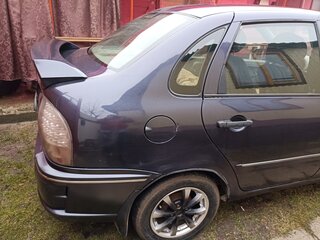 2008 Lada (ВАЗ) Kalina I, синий, 250000 рублей, вид 2