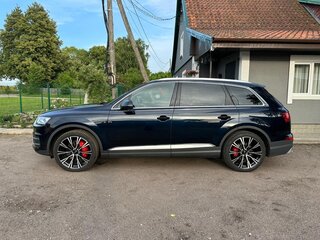 2017 Audi Q7 II (4M), синий, 4250000 рублей, вид 2