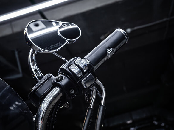 2003 Harley-Davidson Road King, чёрный, 1400000 рублей - вид 11