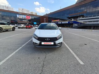 2020 Lada (ВАЗ) Vesta I, белый, 850000 рублей, вид 2
