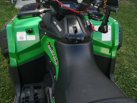 2018 Stels ATV-650 Guepard Trophy, зелёный, 680000 рублей, вид 4