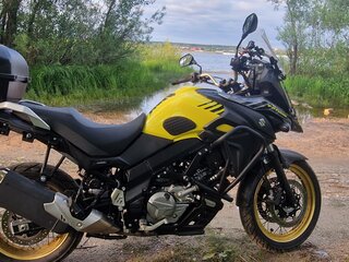 2018 Suzuki V-Strom DL 650, жёлтый, 840000 рублей, вид 2