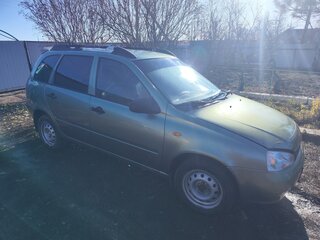 2008 Lada (ВАЗ) Kalina I, зелёный, 260000 рублей, вид 2