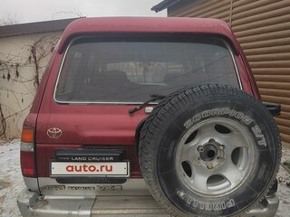 1995 Toyota Land Cruiser 80 Series Рестайлинг, красный, 1750000 рублей, вид 2