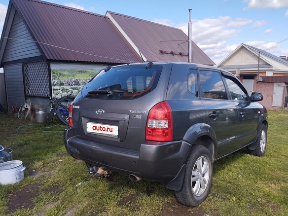 2008 Hyundai Tucson I, серый, 700000 рублей - вид 4