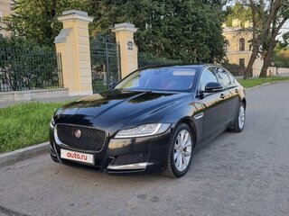 2018 Jaguar XF II, чёрный, 3400000 рублей, вид 1