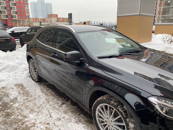 2014 Mercedes-Benz GLA 200 I (X156), чёрный - вид 5