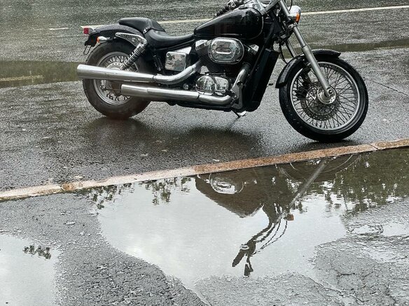 2001 Honda Shadow 400, чёрный, 450000 рублей - вид 5