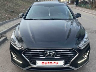 2019 Hyundai Sonata VII (LF) Рестайлинг, чёрный, 1850000 рублей, вид 4