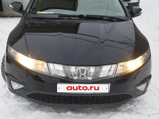 2008 Honda Civic AMT VIII Рестайлинг, чёрный, 800000 рублей, вид 2
