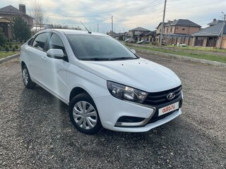 2021 Lada (ВАЗ) Vesta I, белый, 1350000 рублей, вид 1