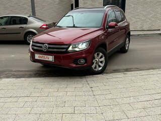 2012 Volkswagen Tiguan I Рестайлинг, красный, 925000 рублей, вид 2