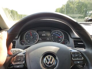 2015 Volkswagen Touareg II Рестайлинг, чёрный, 2399000 рублей, вид 1