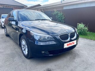 2007 BMW 5 серии 525i V (E60/E61), чёрный, 1050000 рублей, вид 1