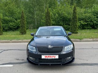 2013 Skoda Octavia III (A7), чёрный, 1337000 рублей, вид 2