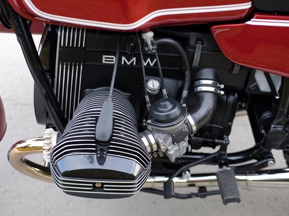 1985 BMW R 80, пурпурный - вид 9