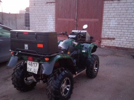 2012 CFMoto CF500, зелёный, 495000 рублей, вид 3
