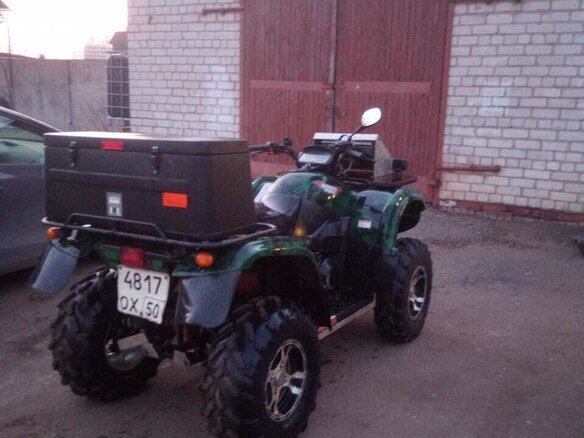 2012 CFMoto CF500, зелёный, 495000 рублей - вид 2