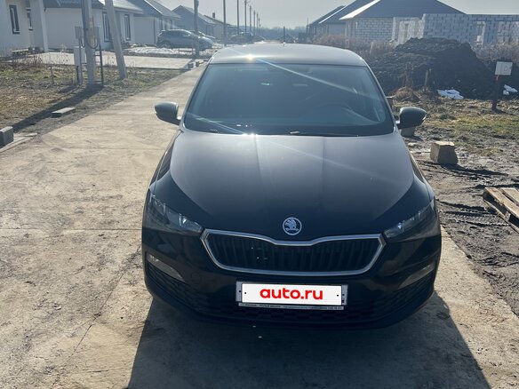2020 Skoda Rapid II, чёрный, 1460000 рублей - вид 1