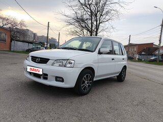 2001 Mazda Demio I (DW), белый, 380000 рублей, вид 3