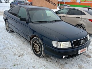 1993 Audi 100 IV (C4), синий, 300000 рублей, вид 4