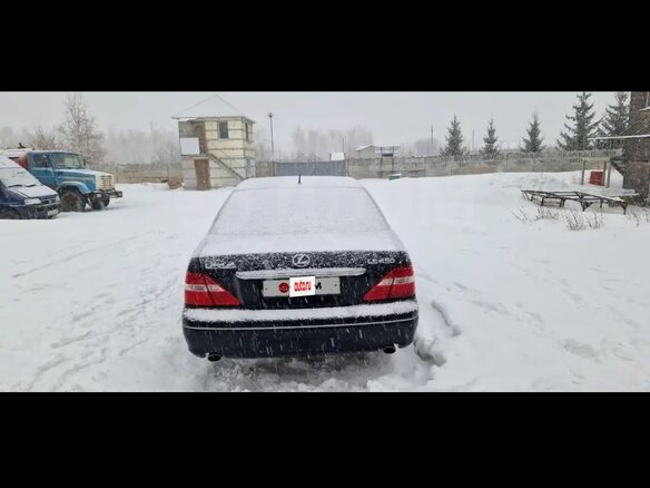 2003 Lexus LS 430 III Рестайлинг, чёрный, 900000 рублей - вид 2