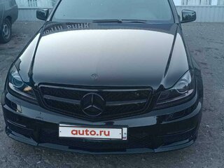 2012 Mercedes-Benz C-Класс 180 BlueEFFICIENCY III (W204) Рестайлинг, чёрный, 2100000 рублей, вид 1