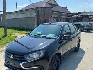 2022 Lada (ВАЗ) Granta I Рестайлинг, чёрный, 690000 рублей, вид 1