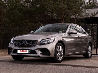 2020 Mercedes-Benz C-Класс 300 IV (W205) Рестайлинг, серый, 2400000 рублей, вид 2