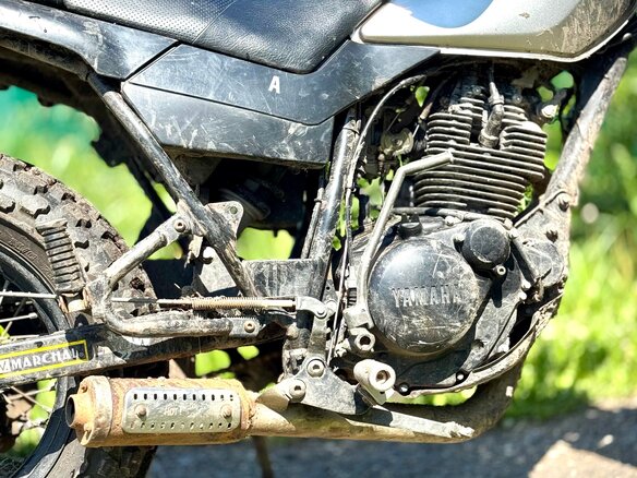 2003 Yamaha TW225, серебристый, 225000 рублей - вид 2